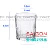 Ly Thủy Tinh Cường Lực Duralex Jazz Clear Glass 210ml | DURALEX D1081A , Nhập Khẩu Pháp