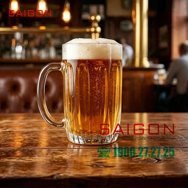 Ly Thủy Tinh Prim Satori Mug 315ml | PG130 , Thủy tinh nhập khẩu Thái Lan