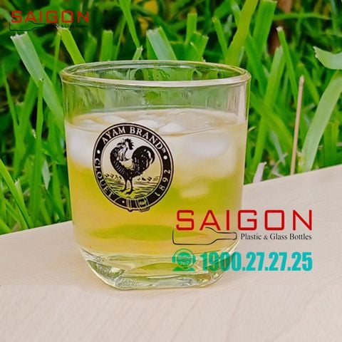 Ly Thủy Tinh IMG Silce Tumbler 225ml | MT92-8 , Thủy tinh nhập khẩu Indonesia