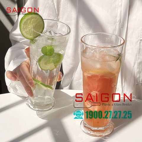 Ly Thủy Tinh Sọc INS Gibraltar Beverage 370ml | INS.82192 , Thủy Tinh Cao Cấp