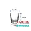 Ly Thủy Tinh Lucky Sokuu Shot Glass 60ml | LG-441002 , Thủy Tinh Cao Cấp
