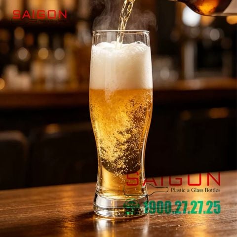 Ly Thủy Tinh Ocean Belly Pilsner Glass 410ml | Ocean B25414 , Thủy Tinh Cao Cấp