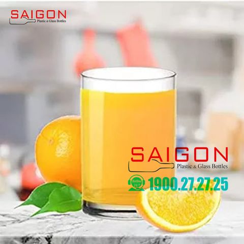 Ly Thủy Tinh Ocean Fin Line Juice Glass 175ml | B01206 , Nhập Khẩu Thái Lan