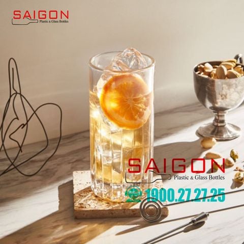 Ly Thủy tinh Ocean Traze PRE Hi Ball 350ml | Ocean P03665 , Thủy Tinh Nhập khẩu Thái Lan