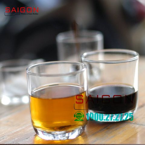 Ly Thủy Tinh Prim Brio Tumbler 225ml | PG328 , Thủy tinh nhập khẩu Thái Lan