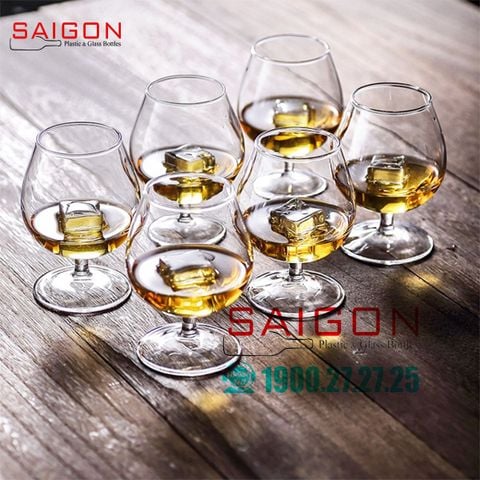 Ly Thủy Tinh Apple Green Basic Brandy Glass 250ml | DELI EJ5402 ,Thủy Tinh Cao Cấp