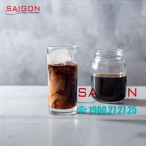 Ly Thủy Tinh Ocean Fin Line Hi Ball 280ml | B01210 , Nhập Khẩu Thái Lan
