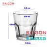 Ly Thủy Tinh IMG Central Rock 270ml | M257 , Thủy tinh nhập khẩu Indonesia