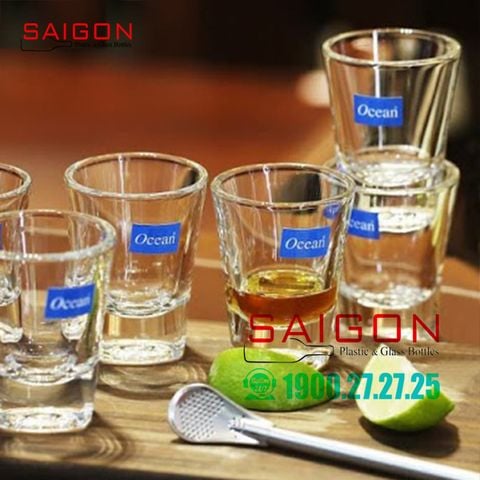 Ly Thủy Tinh Ocean Solo Shot 60ml | P00110 , Nhập Khẩu Thái Lan