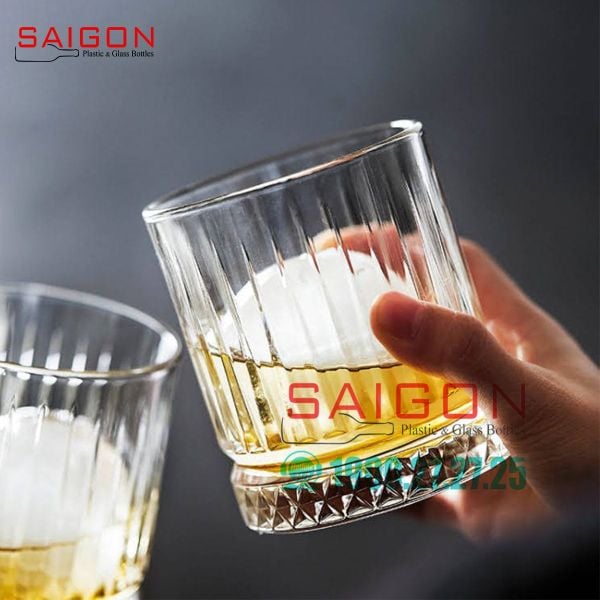 Ly Thủy Tinh INS Elysia Double Glass 350ml | INS 5411H , Thủy Tinh Cao Cấp