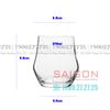Ly Thủy Tinh Deli Lexinton Rock 370ml | Deli DCS3018-1 , Thủy Tinh Cao Cấp