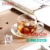 Bộ Tách Thủy Tinh Lucky Stack Tea Cup Glass 202ml | LG-311807.755 , Thủy Tinh nhập Khẩu Thái Lan