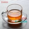 Bộ Tách Thủy Tinh Lucky Stack Tea Cup Glass 202ml | LG-311807.755 , Thủy Tinh nhập Khẩu Thái Lan