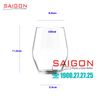Ly Thủy Tinh Ocean Santé Stemless 455ml | Ocean C24216 , Nhập Khẩu Thái Lan