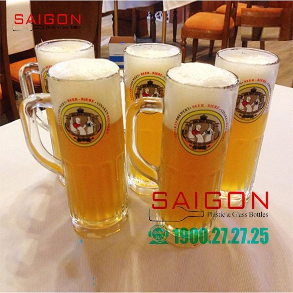 Ly Thủy Tinh Ocean Berliner Beer Mug 365ml | Ocean P00940 , Nhập khẩu Thái lan