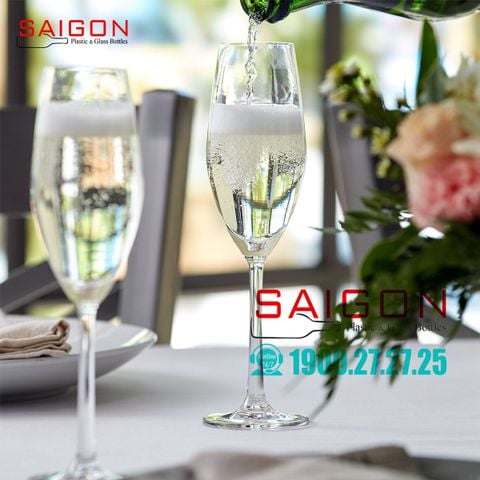 Ly Thủy Tinh Ocean Santé Flute Champagne 210ml | 1026F07 , Nhập Khẩu Thái Lan