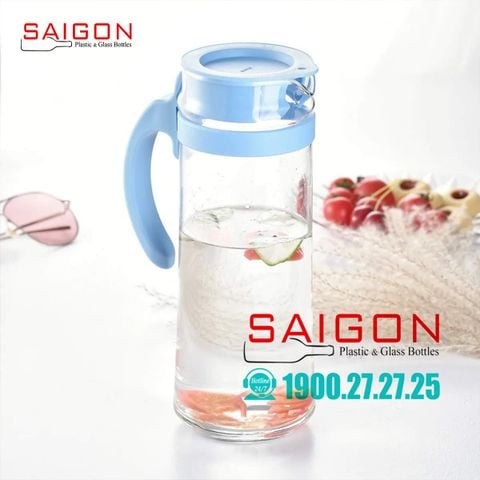 Bình Nước Thủy Tinh Ocean Patio Pitcher 1265ml | Ocean 5V18344 , Nhập Khẩu Thái Lan
