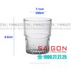 Ly Thủy Tinh Cường Lực Duralex Empilable Clear Glass 200ml | DURALEX D1014A , Nhập Khẩu Pháp