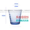Ly Thủy Tinh Cường Lực Duralex Picardie Prisme Marine Glass 275ml | DURALEX D1033B , Nhập Khẩu Pháp