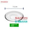 Dĩa Lót Thủy Tinh Lucky Clear Saucer 11cm | LG-755404(754) , Nhập Khẩu Thái Lan