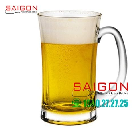 Ly Thủy Tinh Ocean Lugano Beer Mug 330ml | Ocean P00740 , Nhập khẩu Thái lan