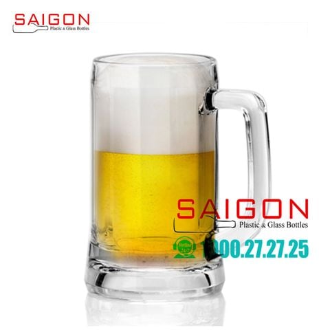 Ly Thủy Tinh Ocean Munich Beer Mug 355ml | Ocean P00840 , Nhập khẩu Thái lan