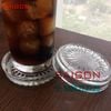 Dĩa Lót Thủy Tinh Lucky Diamond Coaster 8.4cm | LG-755303(753) , Nhập Khẩu Thái Lan