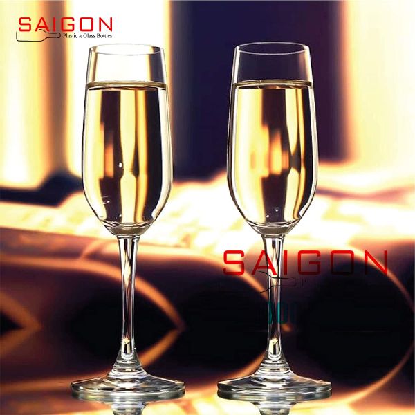 Ly Thủy Tinh Ocean Madison Flute Champagne 210ml  | Ocean 1015F07, Nhập Khẩu Thái Lan