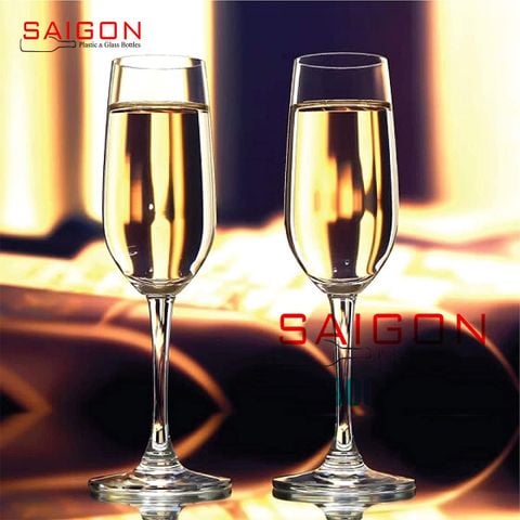 Ly Thủy Tinh Ocean Madison Flute Champagne 210ml  | Ocean 1015F07, Nhập Khẩu Thái Lan
