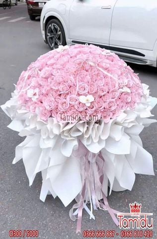 Bó hoa sáp công chúa tặng nàng thơ