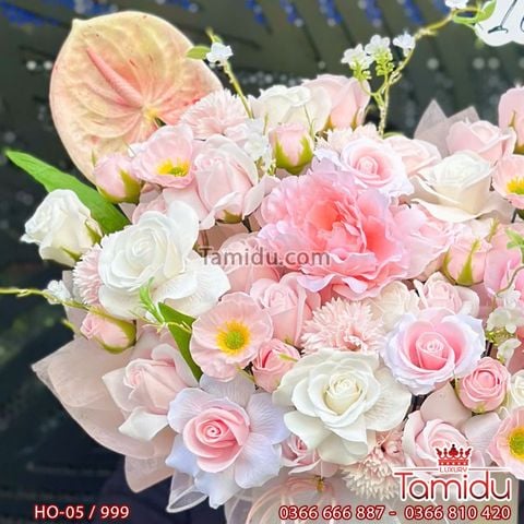 Chậu hoa Hồng Ngọt ngào