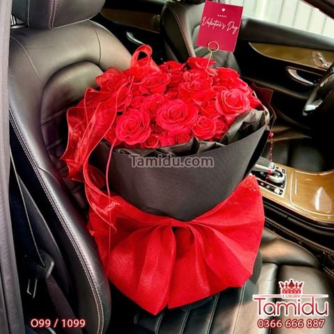 Bó Hồng Sáp 99 Bông