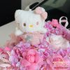 Hello Kitty x Hoa Tú Cầu Lụa x Hoa Hồng Sáp