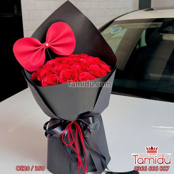 Bó Hoa Cầm Tay 20b Sáp Ecuador