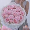 Bó Hoa Hồng Sáp Plume Bloom – Hồng Pastel Ngọt Ngào, Tinh Tế