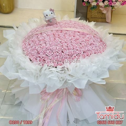 Bó 200 Bông Hồng Sáp Ngọt Ngào – Món Quà Hoa Sáp Đầy Ấn Tượng