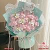 Kitty Love – Bó Hoa Nụ Hồng Plume Sáp Kèm Gấu Kitty