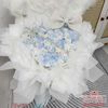 Bó 50 Bông Hoa Hồng Sáp Xanh Galaxy – Tình Yêu Vĩnh Cửu & Độc Đáo