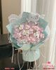 Kitty Love – Bó Hoa Nụ Hồng Plume Sáp Kèm Gấu Kitty