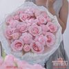 Bó Hoa Hồng Sáp Plume Bloom – Hồng Pastel Ngọt Ngào, Tinh Tế