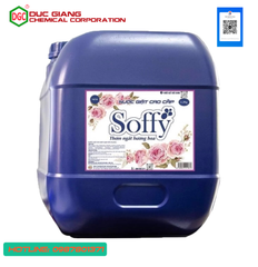 Nước giặt cao cấp Soffy cửa ngang (ít bọt) can 20kg - NGCN20kg