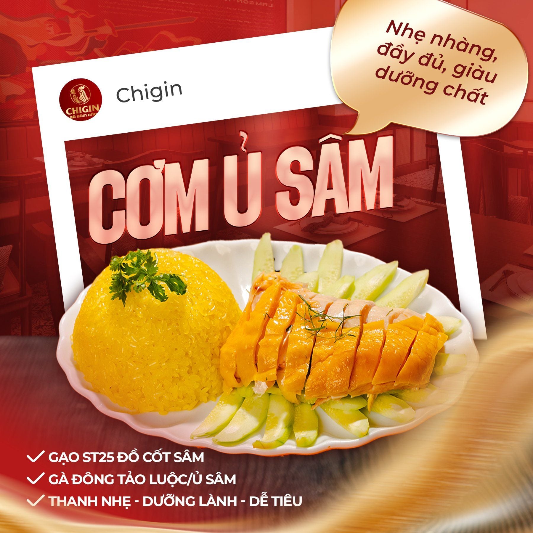 Chigin - Gà Sâm Báo Duy Tân - 45 Ngõ 66 Dịch Vọng Hậu