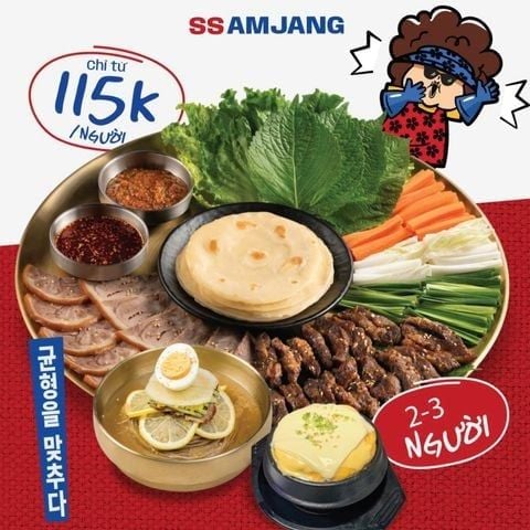 SSamjang - Cuốn Hàn Quốc - TTTM Vincom Mega Mall Royal City
