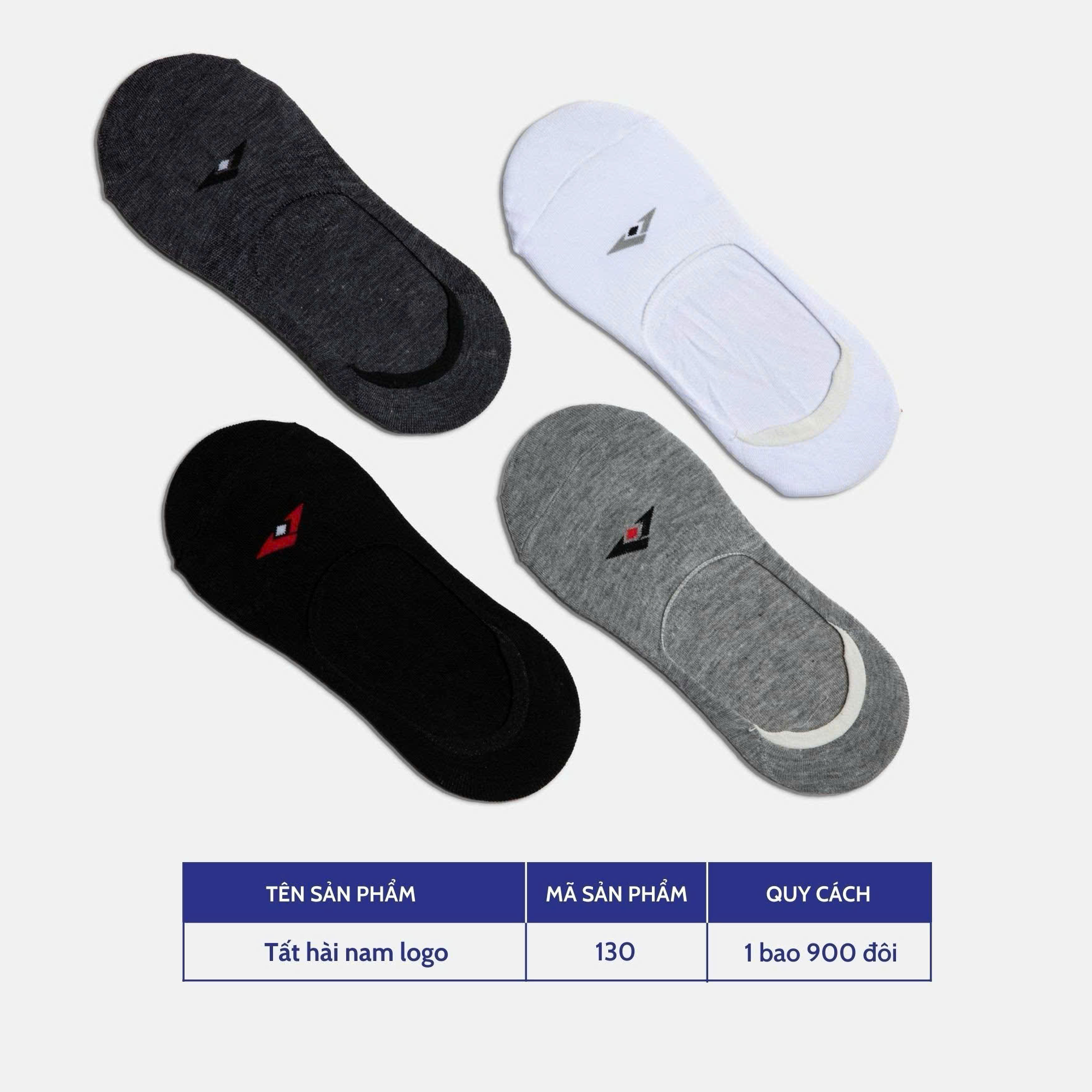  TẤT VỚ NAM HÀI LƯỜI LOGO - NAM130 