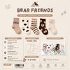  Tất Vớ Trẻ Em 3-5 Tuổi Bear Friends / TE585-056 