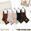  Tất Vớ Nữ Cổ Trung SOIN Họa Tiết Nhiều Màu Phong Cách & Êm Ái Mỗi Ngày - T561 