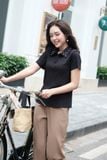  Quần ống đứng smart màu Nâu 