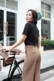  Quần ống đứng smart màu Nâu 