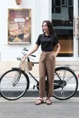  Quần ống đứng smart màu Nâu 