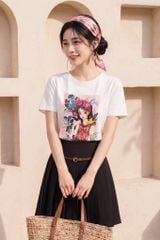  Áo T-shirt trắng in Nàng Tấm 